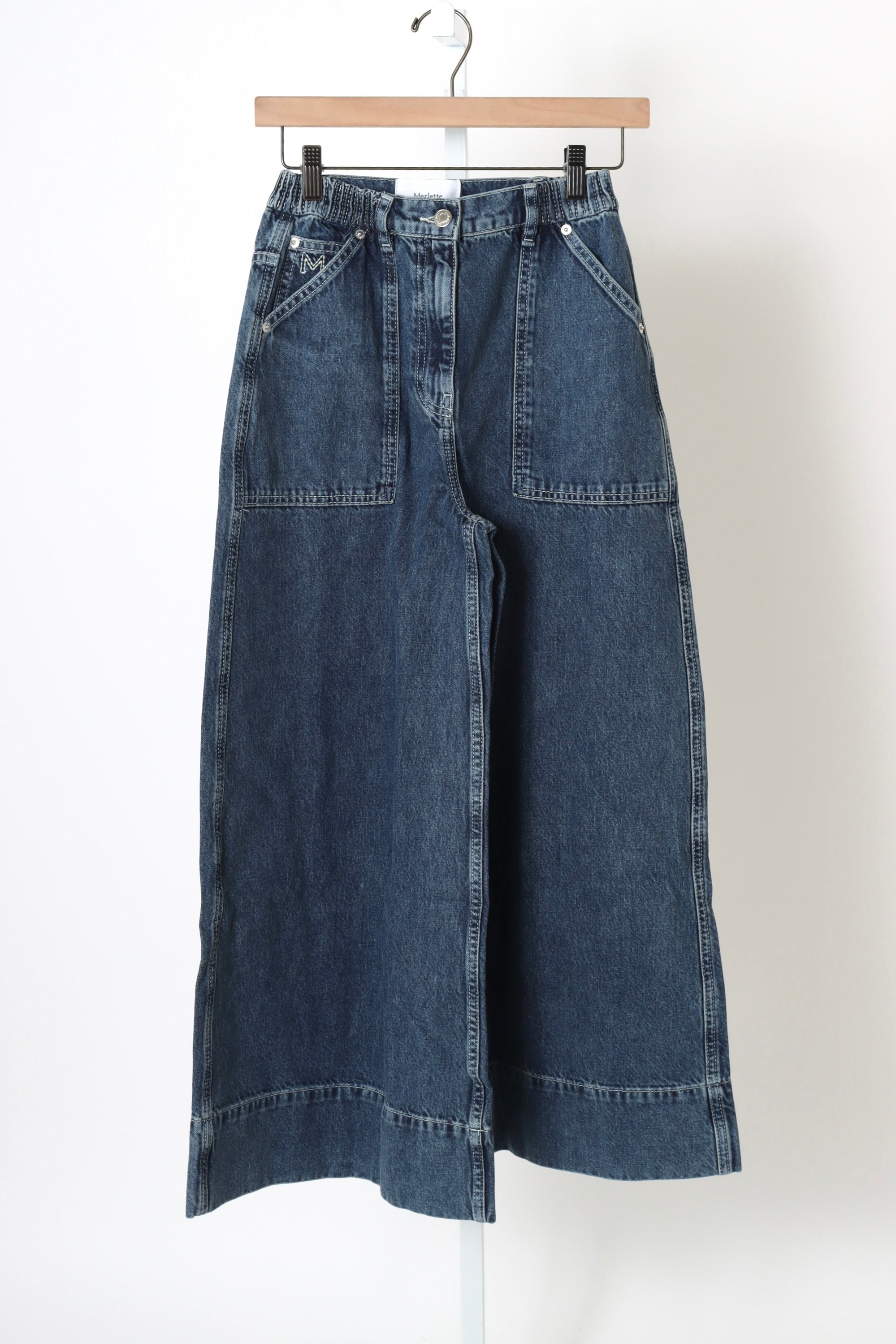 Violette Jean - Mid-Blue Wash