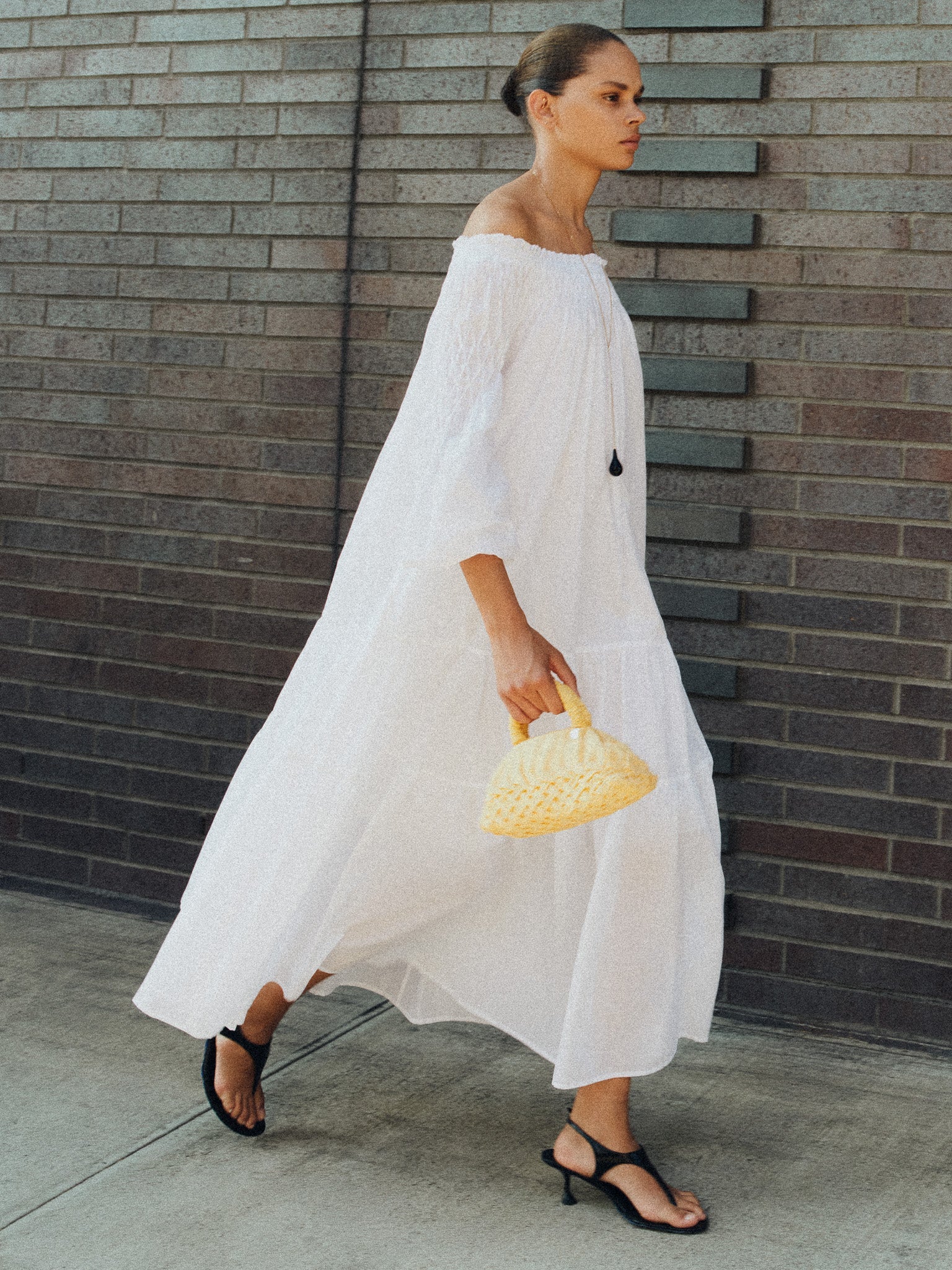 Zaria Dress - White